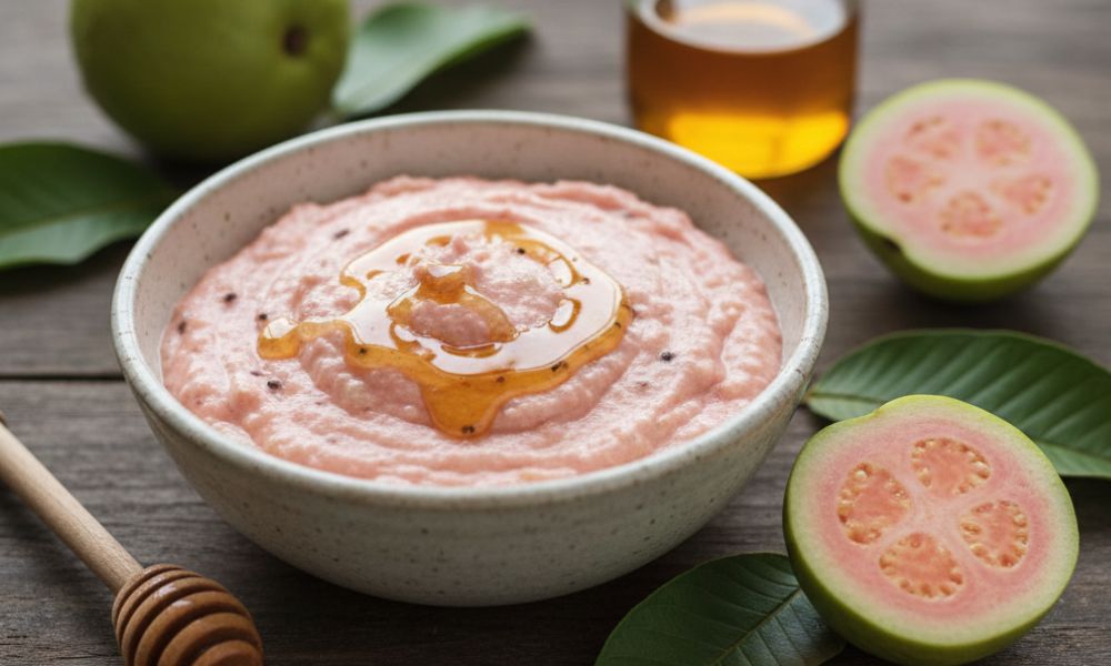Mascarilla de guayaba casera María Félix