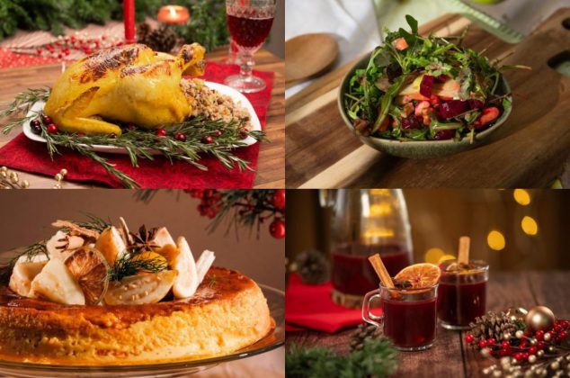 Recetas de menú para cena navideña con 1,000 pesos