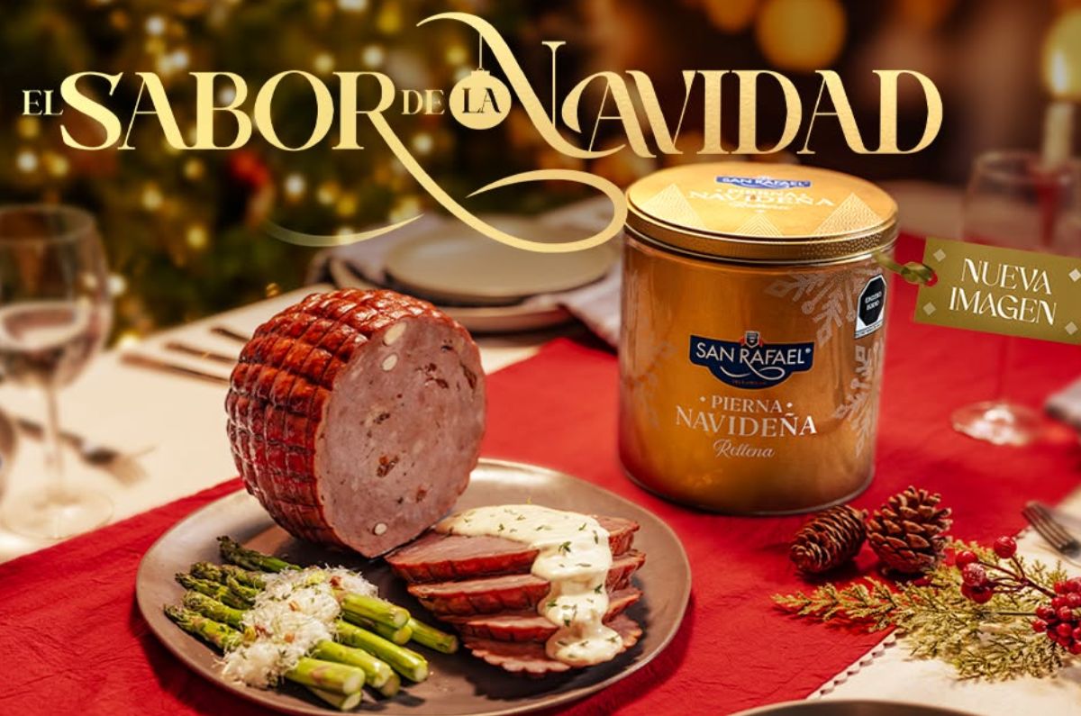 Receta de pierna rellena San Rafael con salsa Dijon