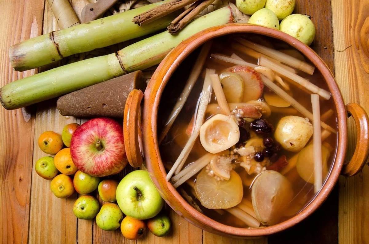 Ponche de frutas con alcohol