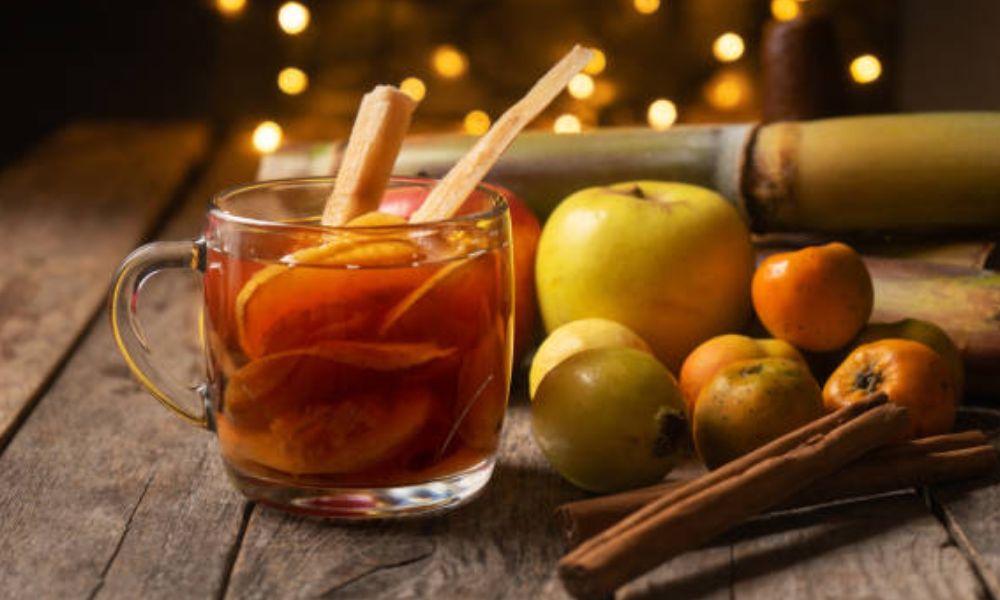 Ponche de frutas saludable