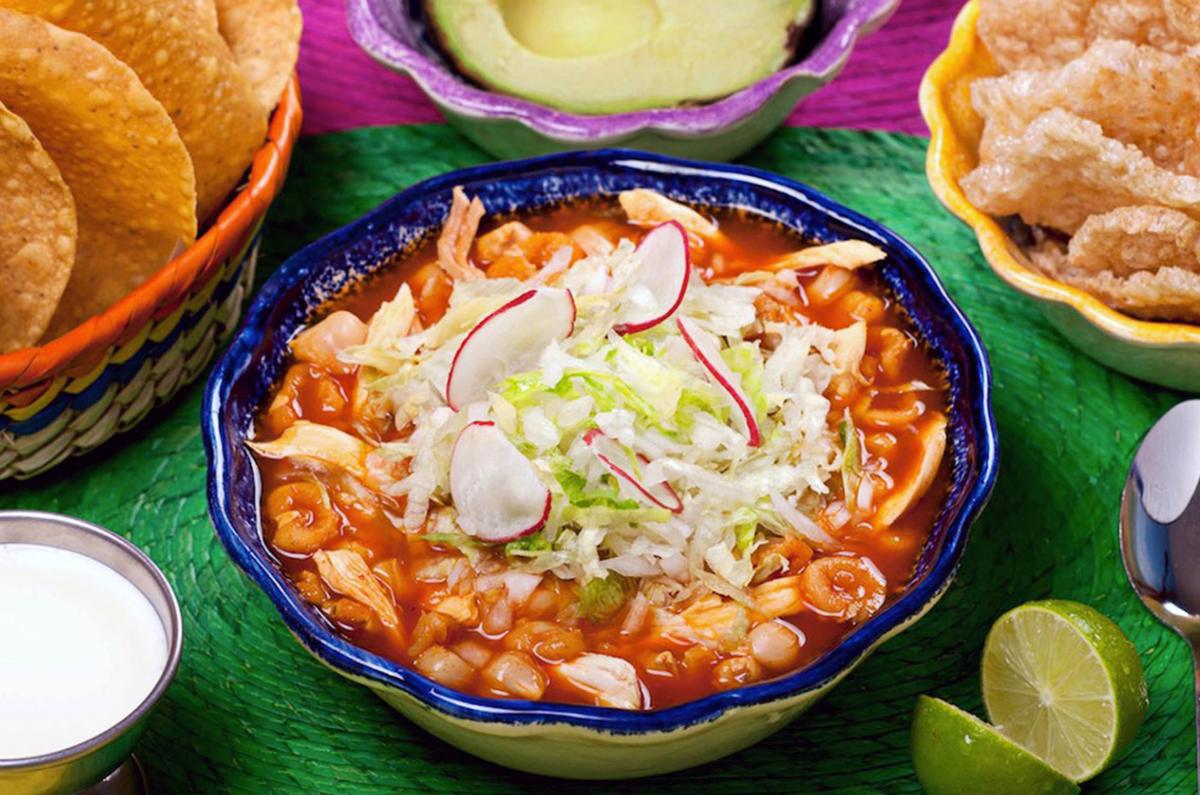 2. Pozole rojo original y tradicional