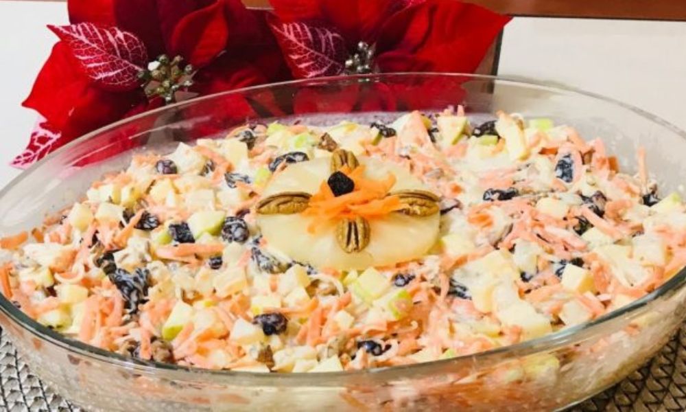 Receta de ensalada de manzana y zanahoria