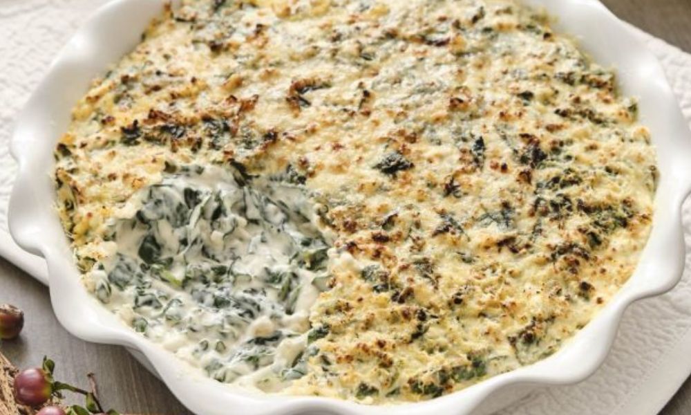 Receta de espinacas a la crema