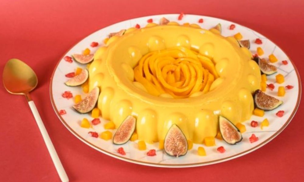Receta de gelatina de mango sin azúcar