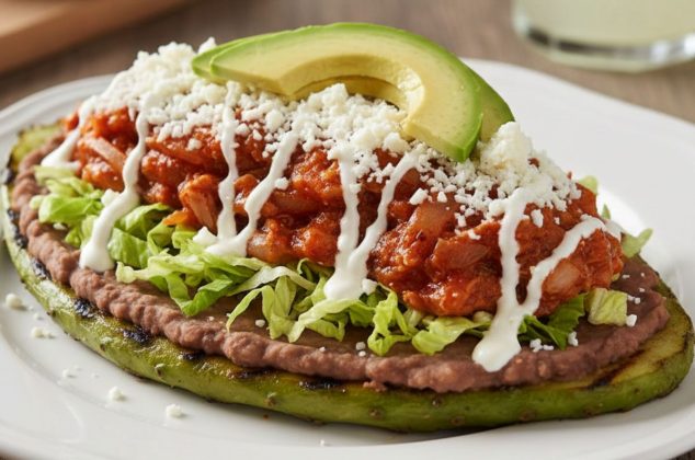 Receta de huarache de nopal con tinga de atún ¡en menos de 30 minutos!