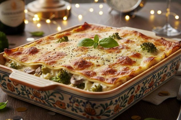 Receta de lasaña de brócoli ¡en menos de 30 minutos!