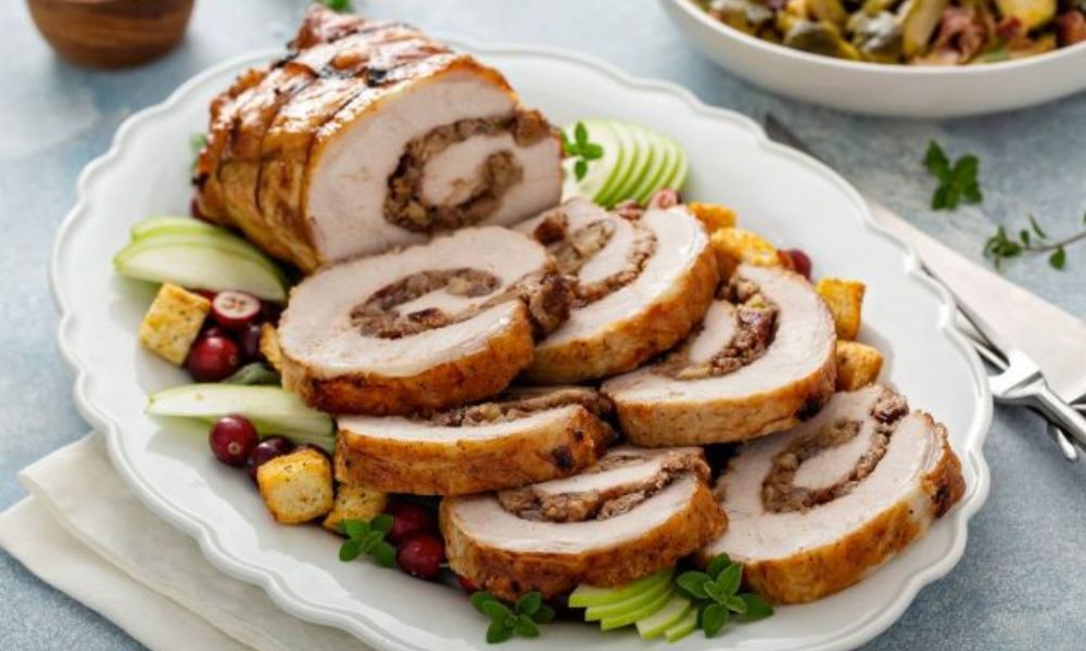 Receta de lomo de cerdo relleno
