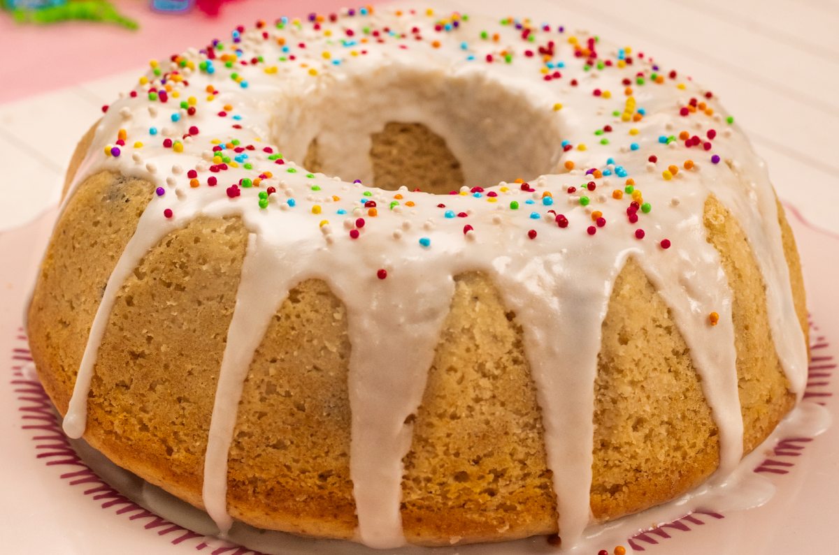 panqué con harina de hot cakes