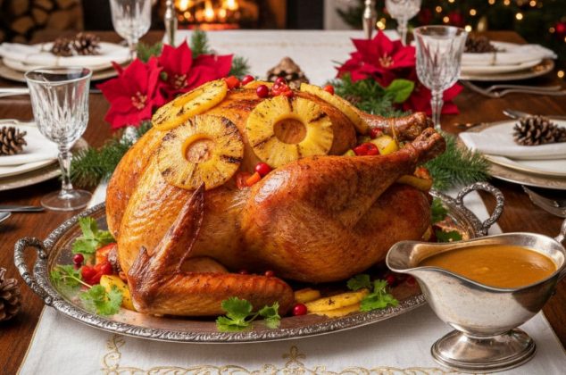 Receta de pavo a la hawaiana ¡en solo 8 pasos!