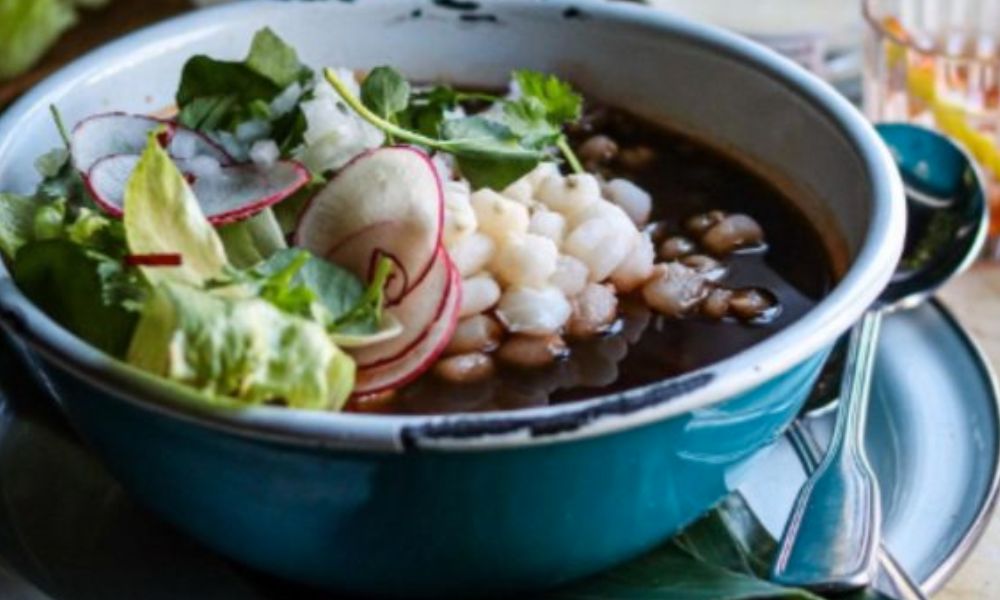 Receta de pozole negro