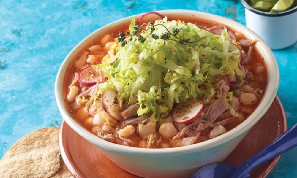 Receta de pozole rojo de puerco