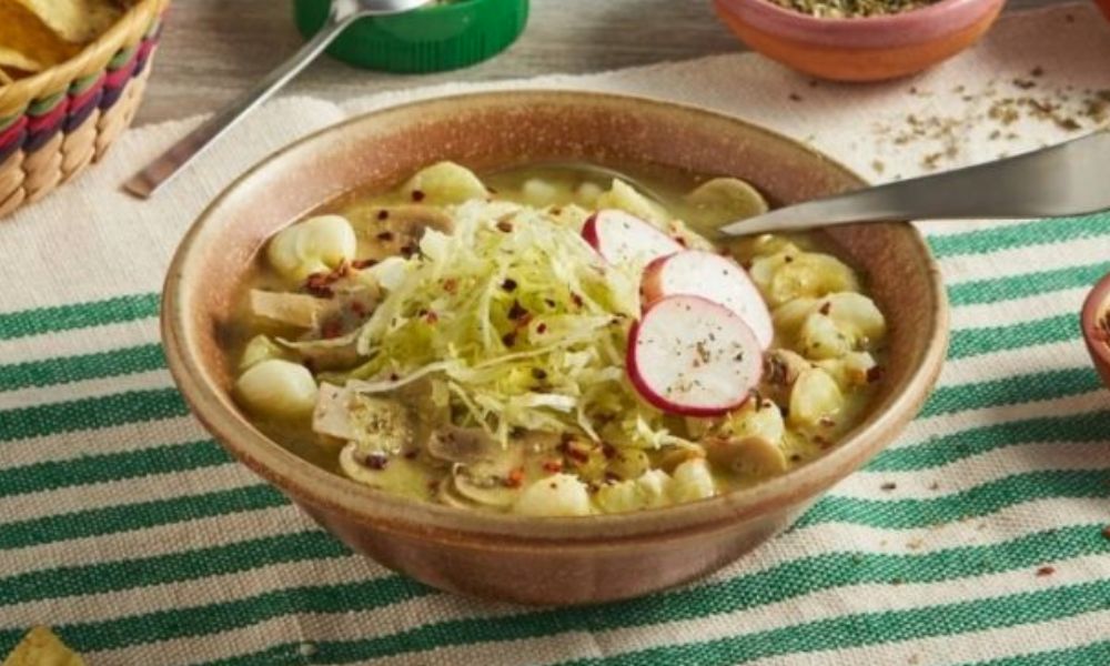 Receta de pozole verde de pollo