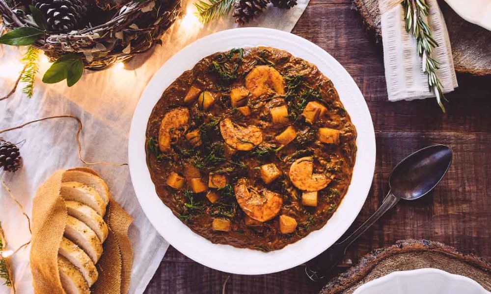Receta de romeritos con camarones