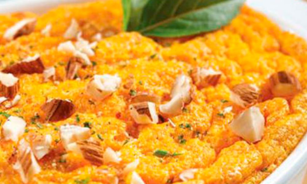 Receta de soufflé de zanahorias