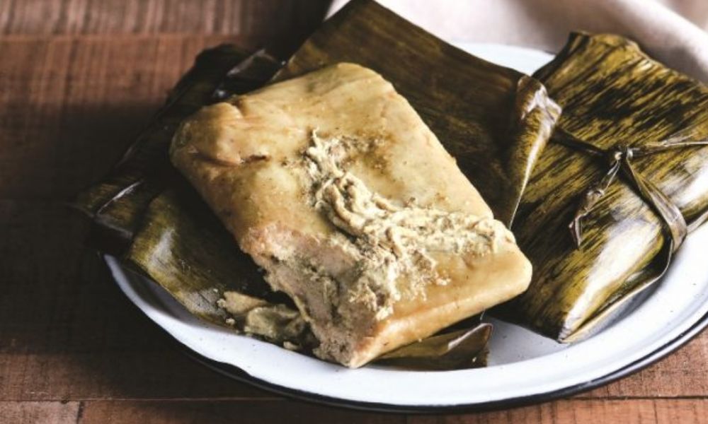 Receta de tamales oaxaqueños de mole