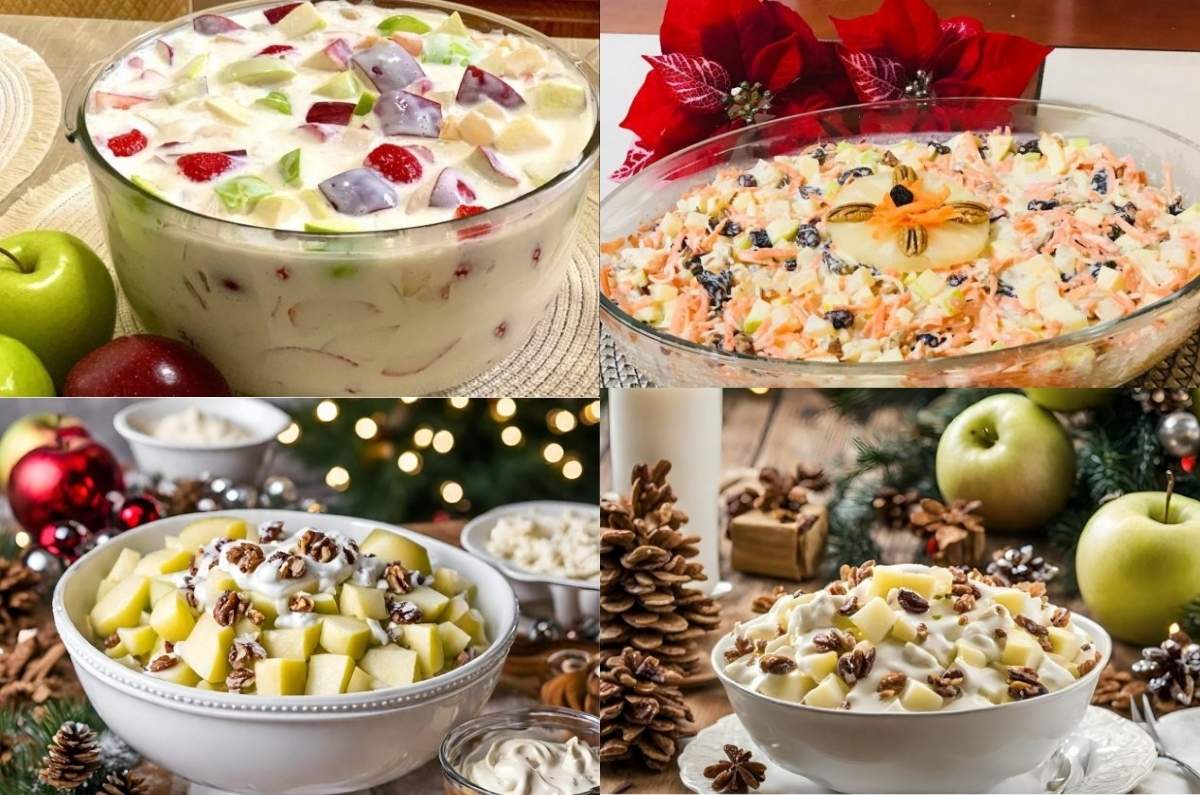 4 recetas de ensaladas de manzana por menos de 70 pesos