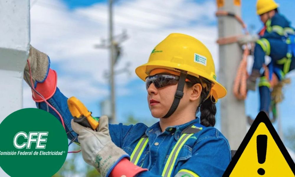 Apagón eléctrico CFE Pabellón de Arteaga