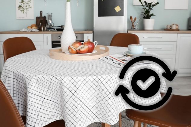 Cada cuánto debes reemplazar el mantel de tu mesa y los riesgos de no hacerlo regularmente
