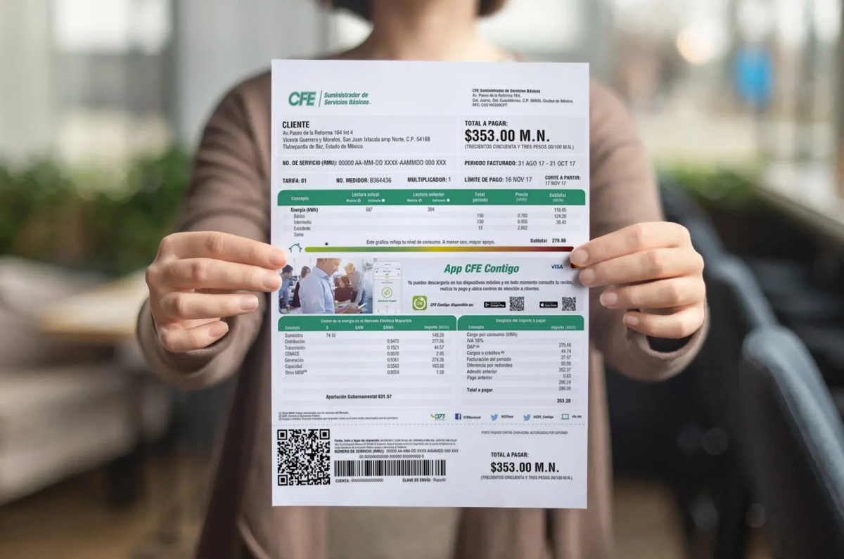 cambiar titular recibo de luz CFE