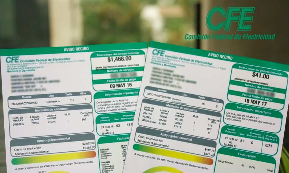 Cómo cambiar el titular del recibo CFE