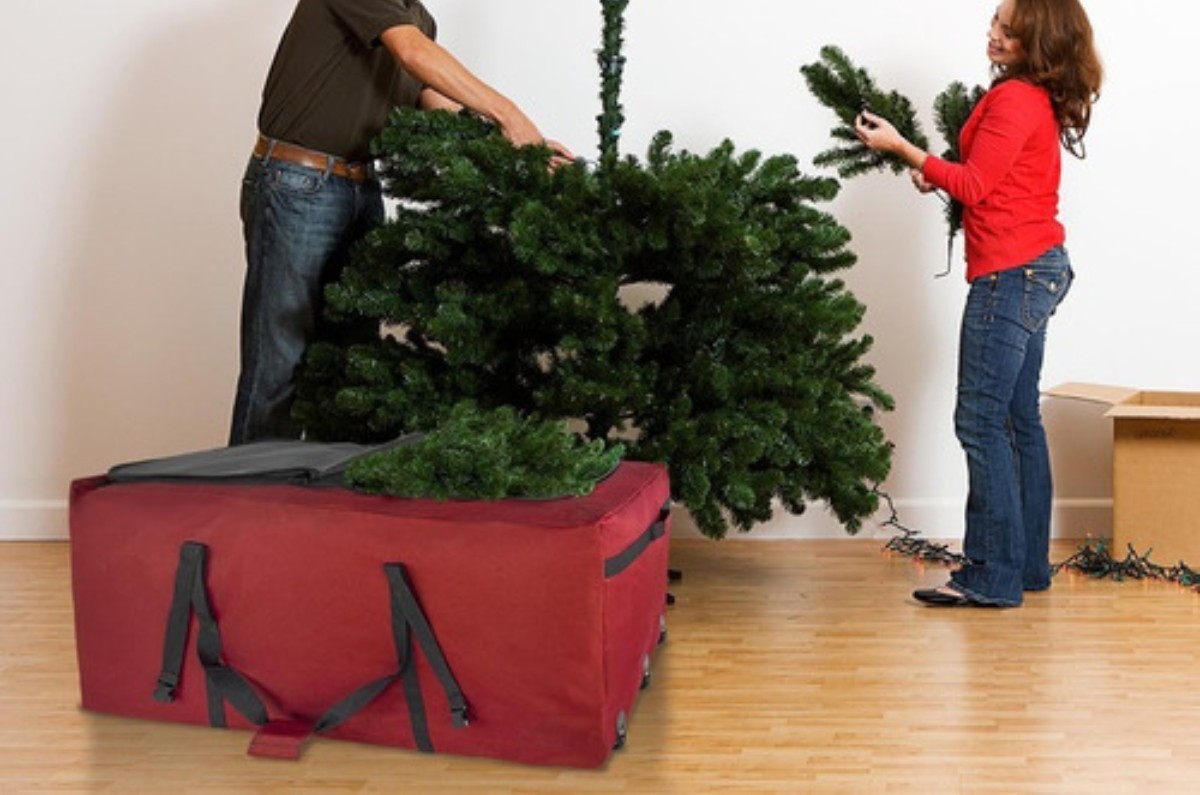 cómo guardar el árbol de navidad