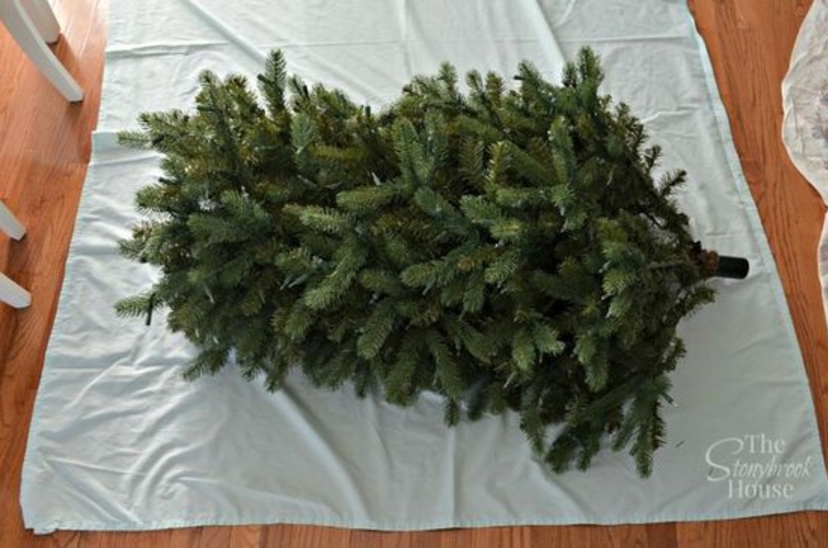 cómo guardar el árbol de navidad