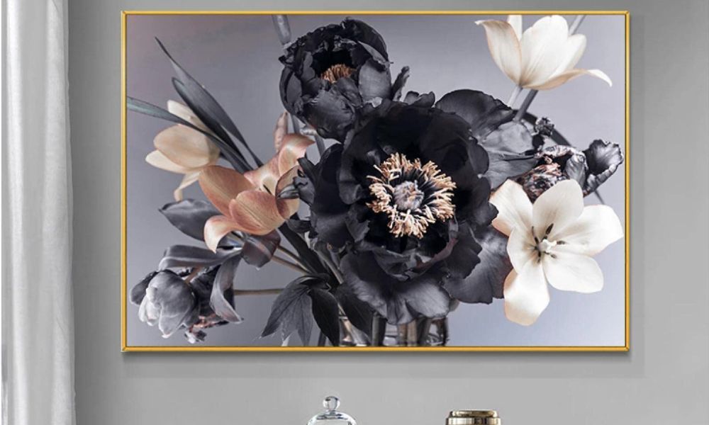 Cuadro de Flores marchitas Feng Shui