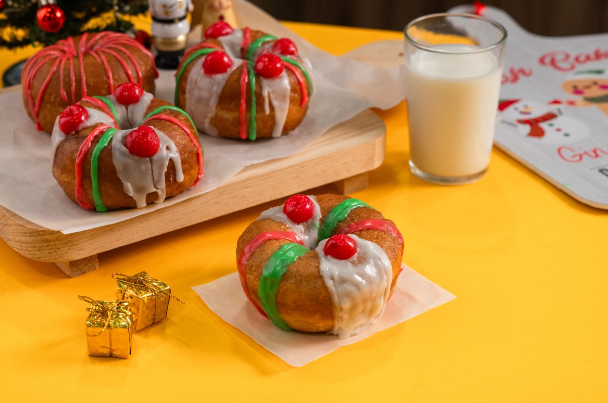 donas de rosca de reyes 
