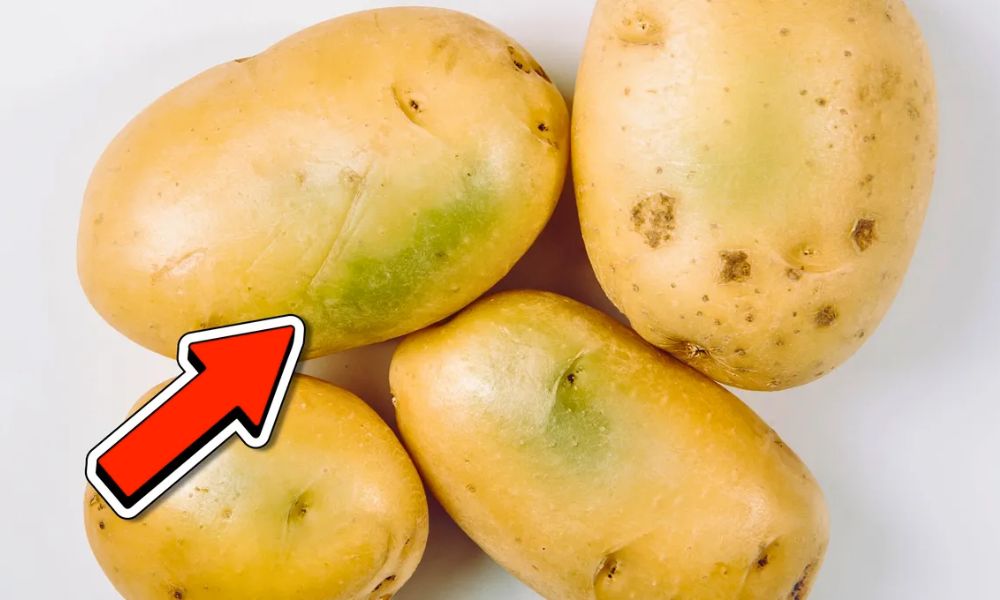 Qué pasa si como papas con cáscara verde