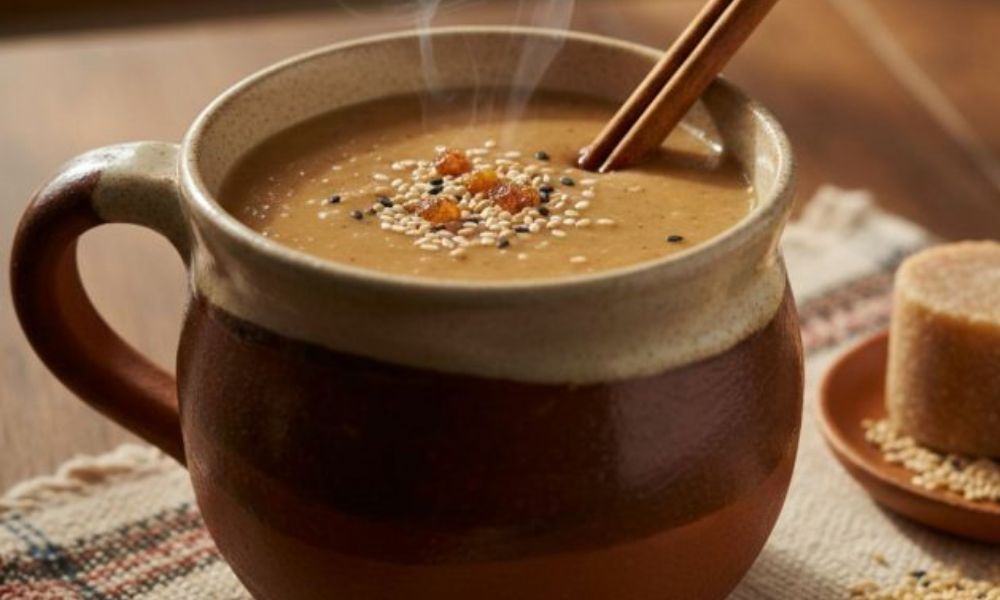 Receta de atole de ajonjolí