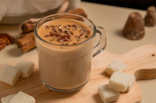 Receta de atole de cajeta nuez ¡en 30 minutos!