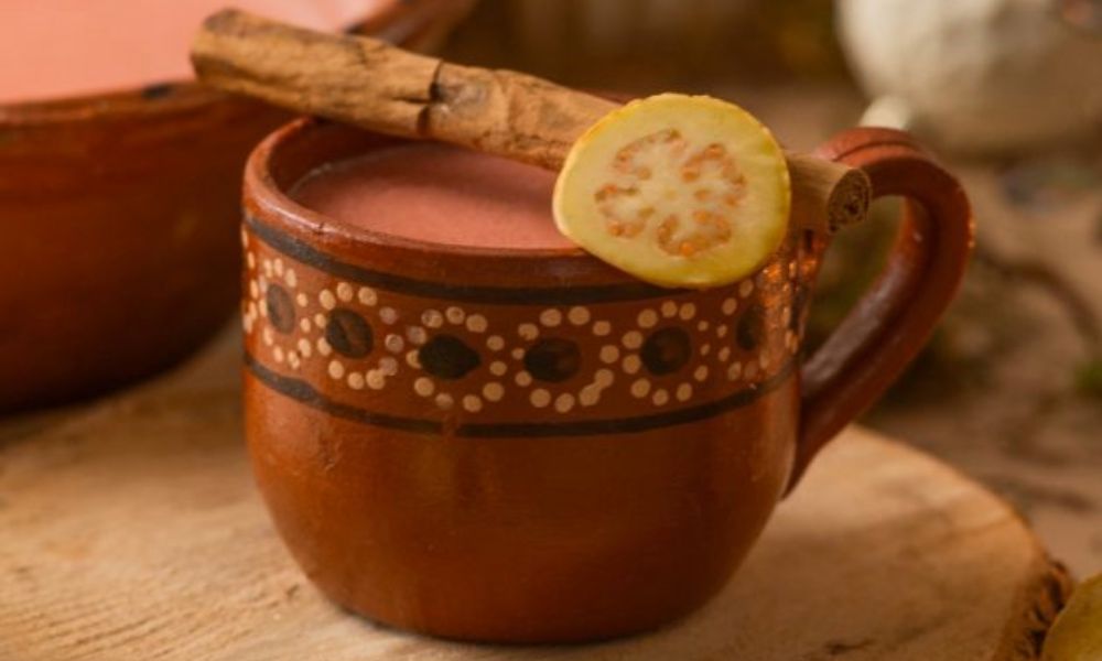 Receta de atole de guayaba