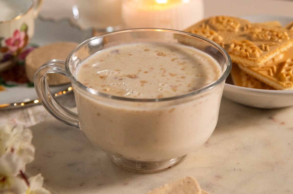 Cómo hacer delicioso atole de mazapán en 30 minutos 