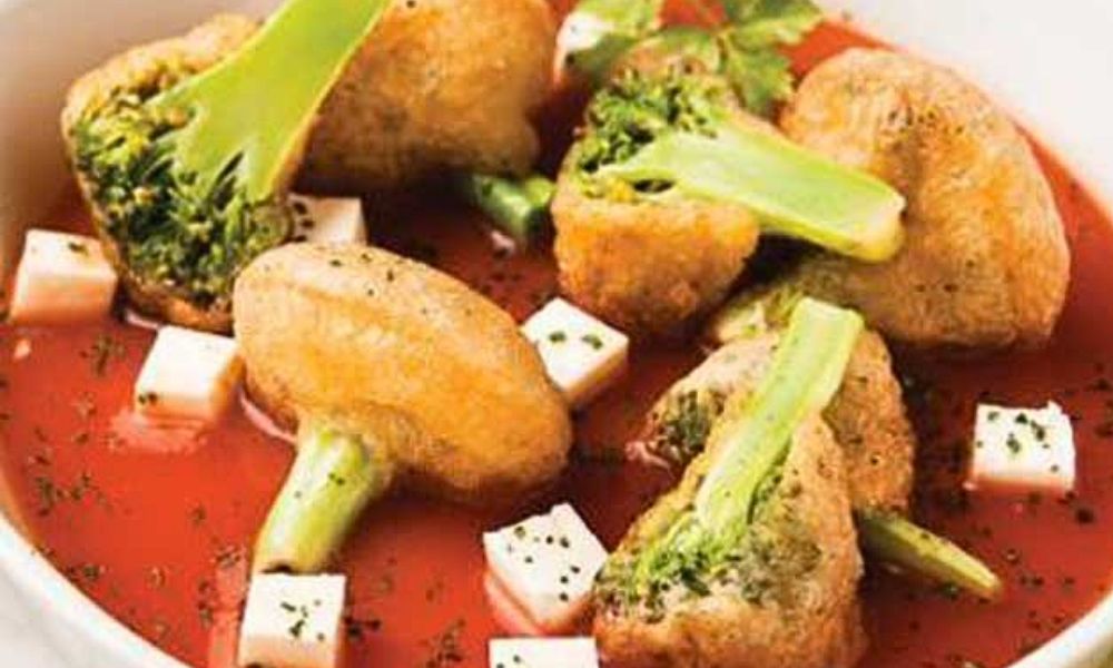 Receta de brócoli capeado