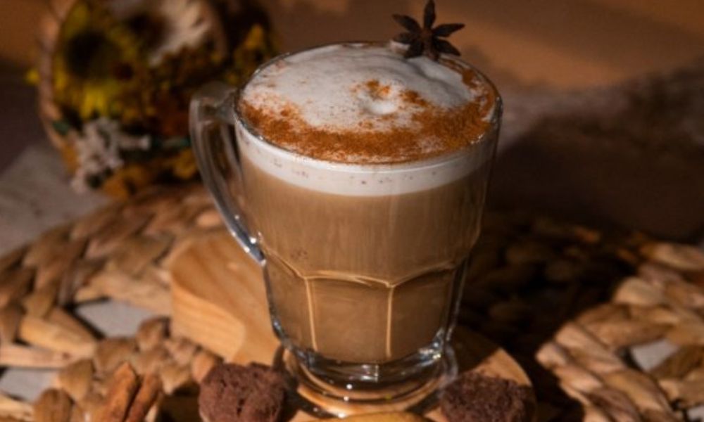 Receta de café latte de olla