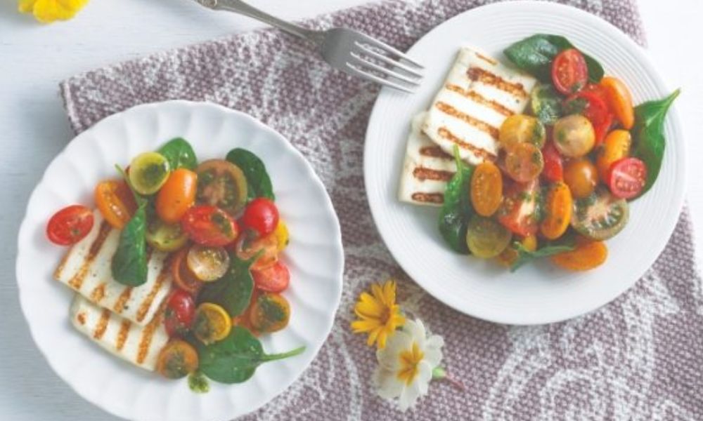 Receta de ensalada de mix de jitomates