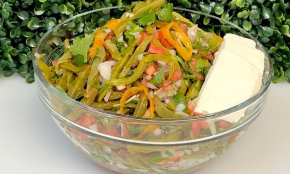 Receta de ensalada de nopales con pepino