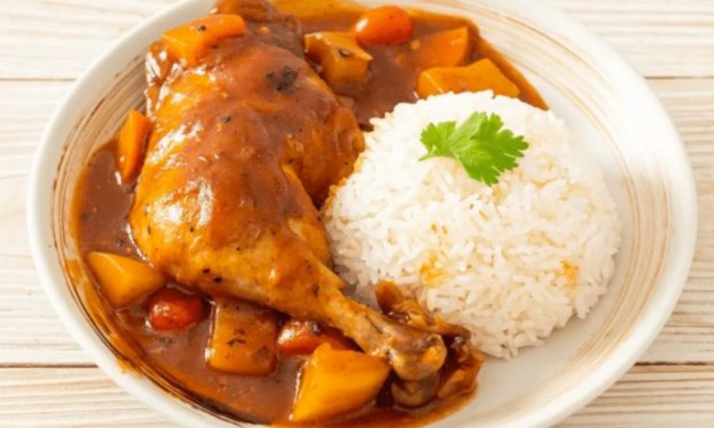 Receta de estofado de pollo