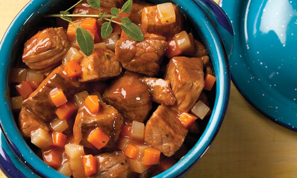 Receta de estofado de res tradicional