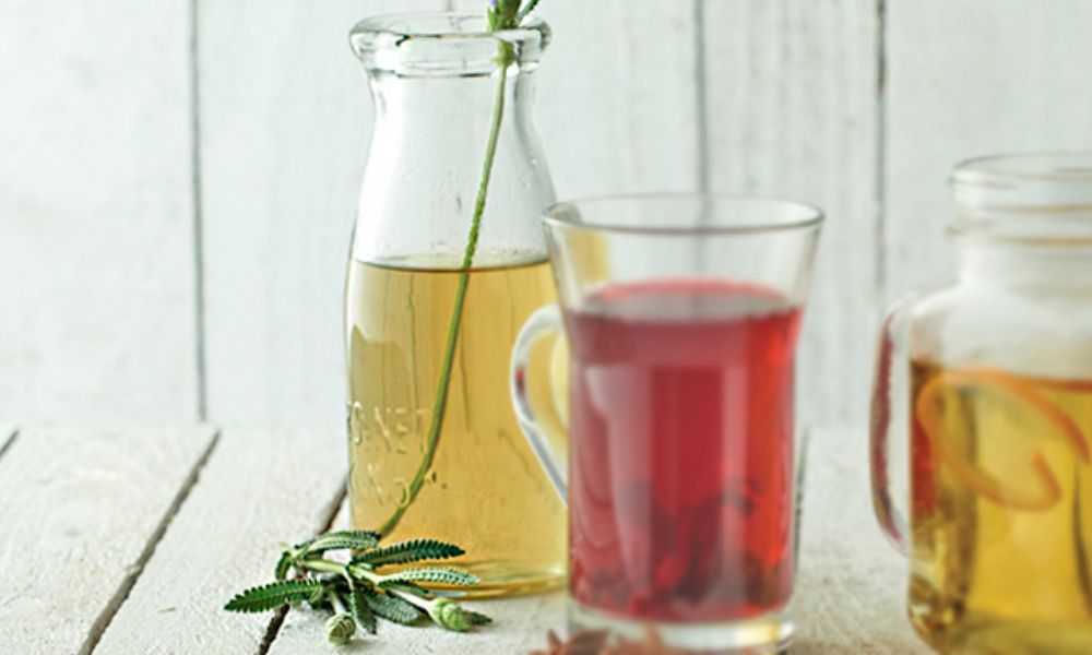 Receta de infusión de lavanda y té limón