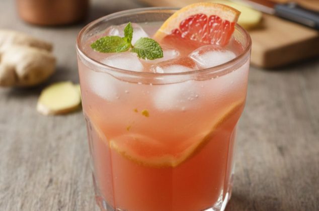 Receta de jugo de toronja con jengibre para bajar de peso ¡con solo 5 ingredientes!