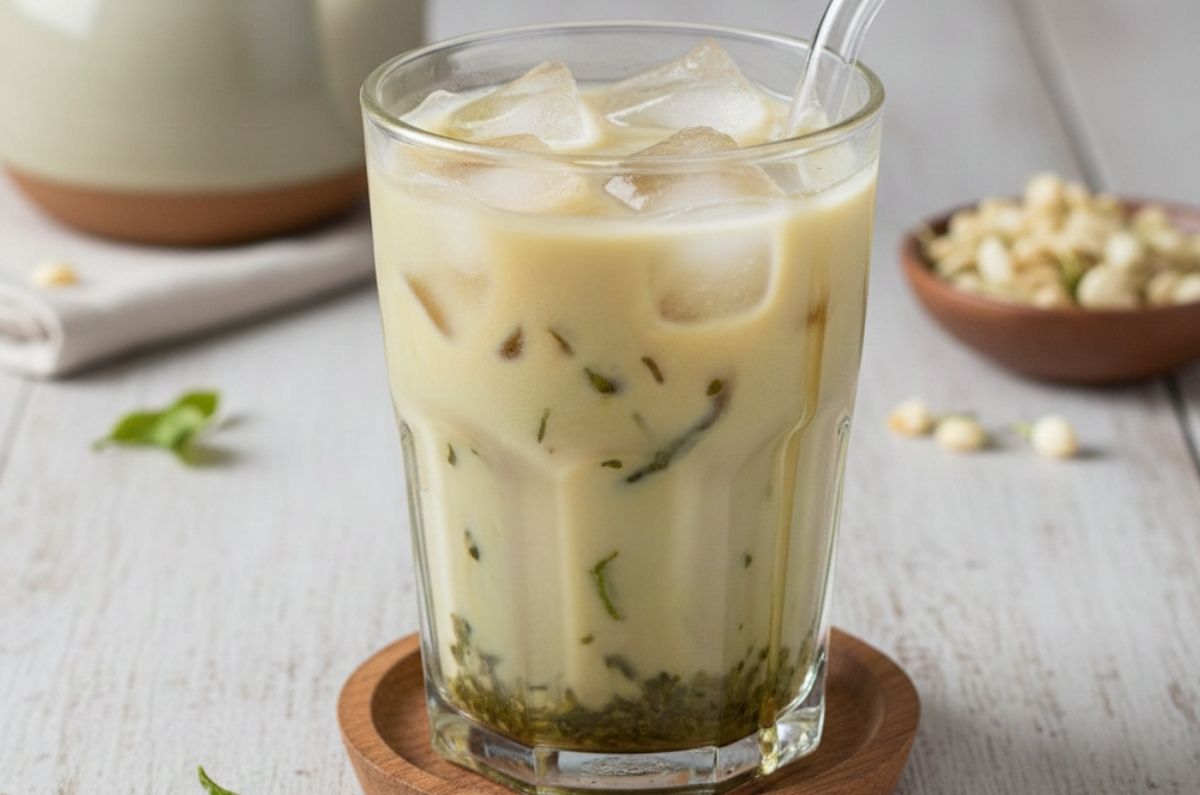 Receta de té de jazmín con leche