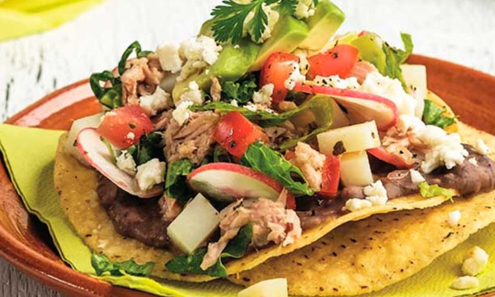 Receta de tostadas de salpicón de atún