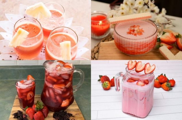 5 recetas de bebidas con fresa para fortalecer las defensas por menos de 70 pesos