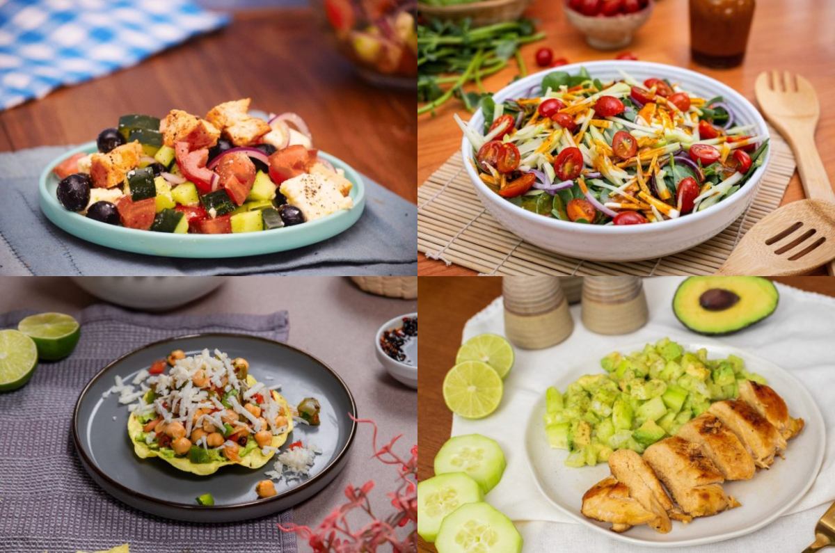 Checa 5 ensaladas saludables y deliciosas que están listas en minutos