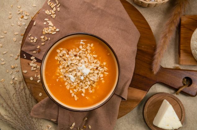 Cómo hacer sopa de avena saludable y llena de sabor