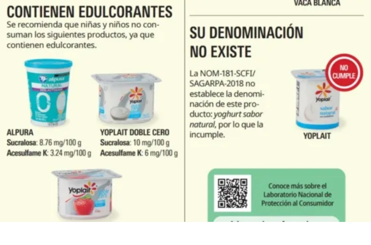 yogur que engaña según profeco