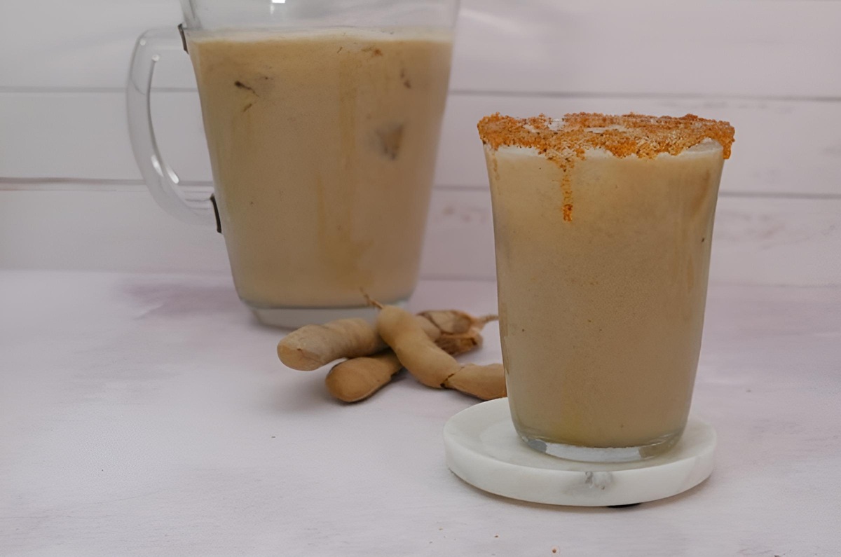 Agua de tamarindo y chía