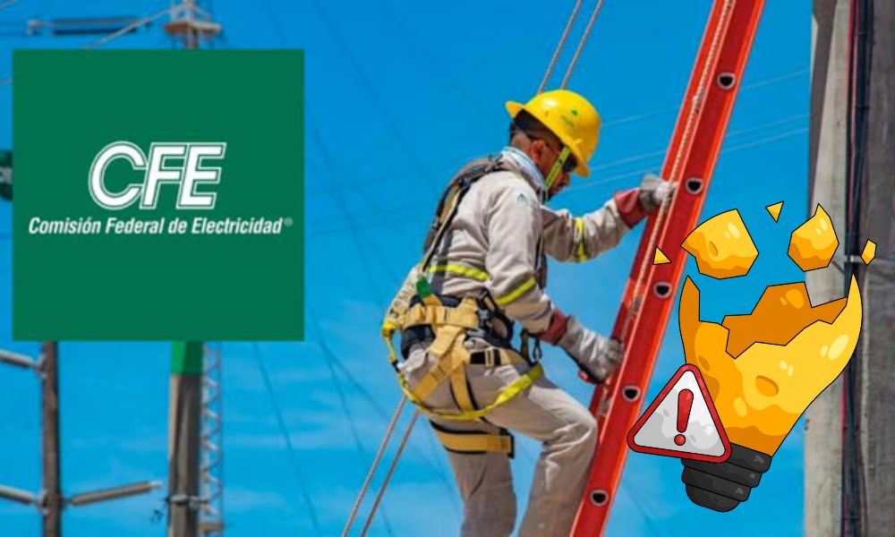 CFE apagón México miércoles